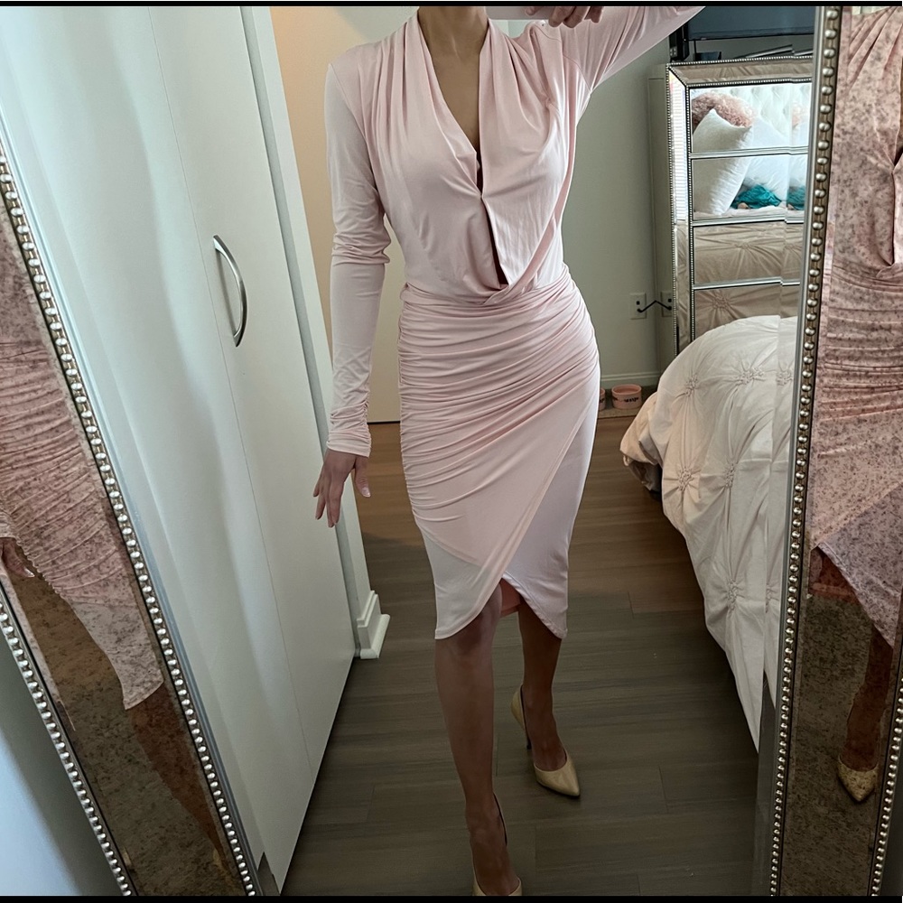 Guess By Marciano Blush Pink Dress-Small